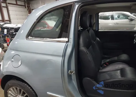 2013 Fiat 500 Lounge from USA, damaged, VIN 3C3CFFCR9DT743200